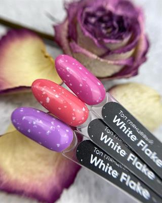White Flake Top - 8 ml Glossy Top Coat