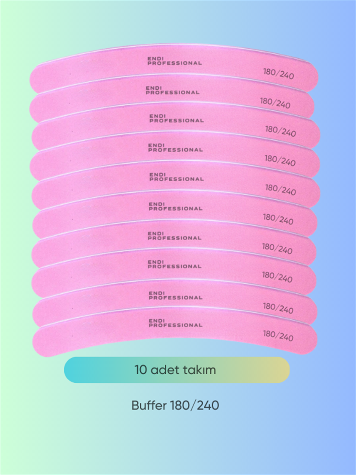 
Yüksek kalite buffer kayık 180/240 grit pembe 10adetEndi ProfessionalBaf & Baffer
Yüksek kalite buffer kayık 180/240 grit pembe 10adet
