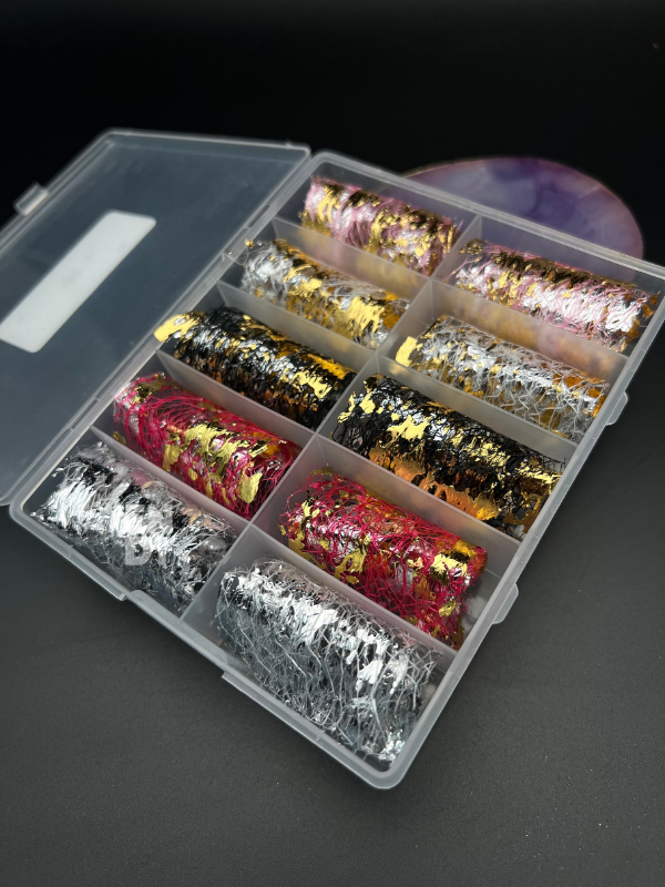 Folyo takımı 4mm x 20mm 10adet kutudaEndi ProfessionalTransfer FolyoFolyo takımı 4mm x 20mm 10adet kutuda