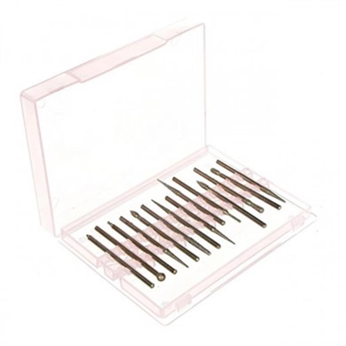 Freze uç kutusu plastik şeffafEndi ProfessionalElmas BaşlıklarFreze uç kutusu plastik şeffaf