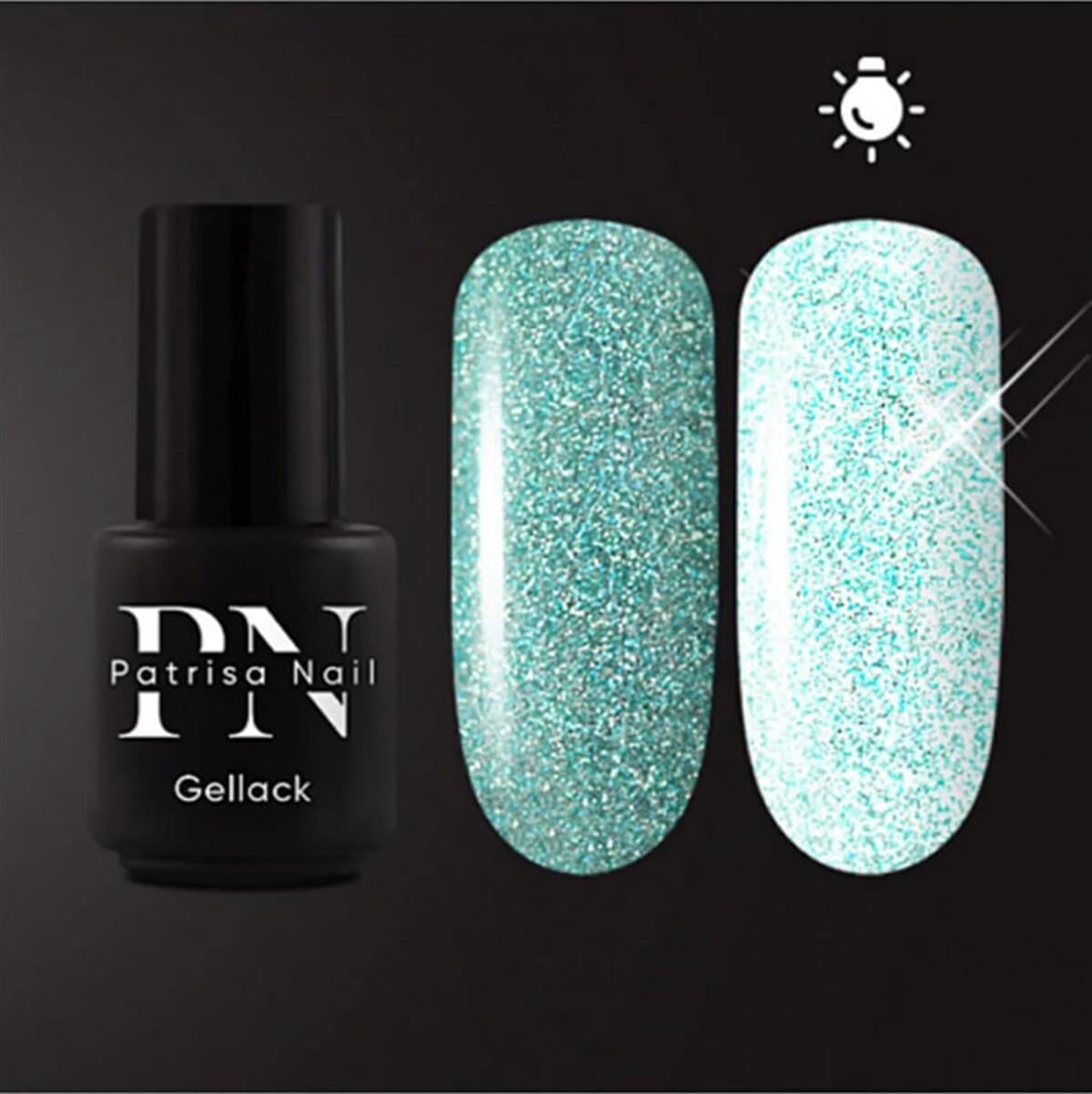 Işığı yansıtan Kalıcı oje Ocean Flash toz turkuaz 3,5mlPatrisa NailGlow serisi Işığı yansıtanIşığı yansıtan Kalıcı oje Ocean Flash toz turkuaz 3,5ml