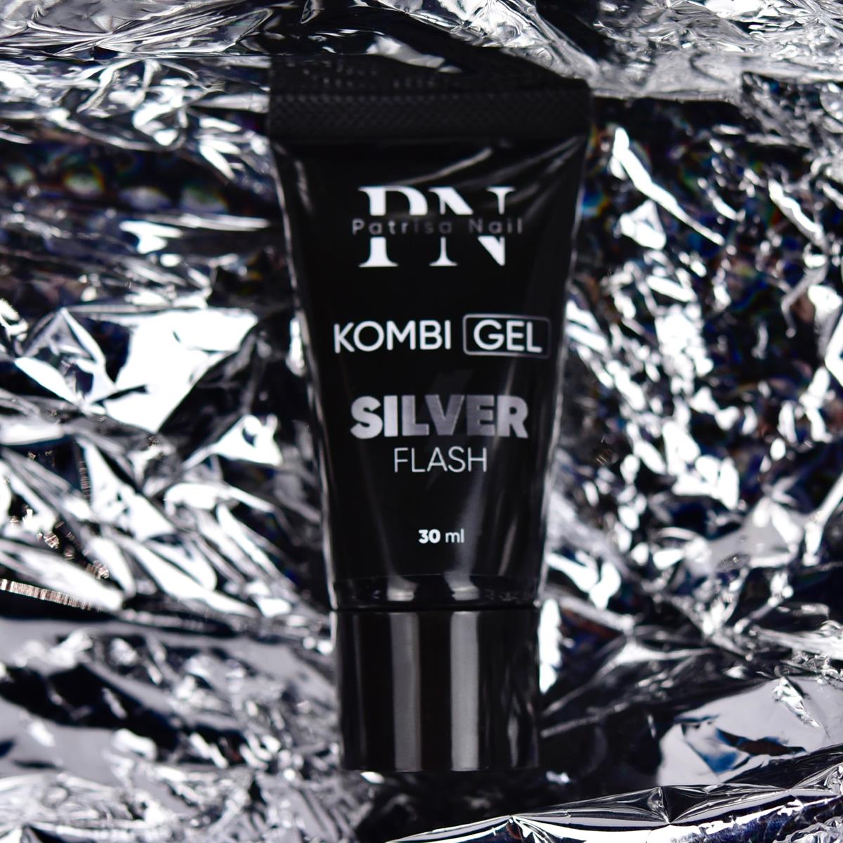 Kombi Jel Işığı yansıtan Silver Flash - 30 mlPatrisa NailKombi jel efektli renklerKombi Jel Işığı yansıtan Silver Flash - 30 ml
