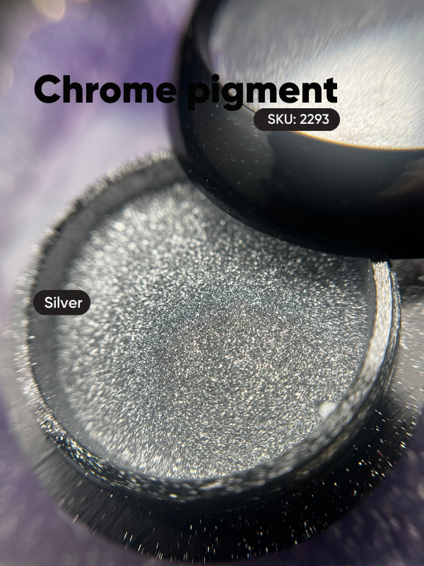 Krom metalik pigment tozu ayna efekti Silver 31Endi ProfessionalKrom toz çeşitleriKrom metalik pigment tozu ayna efekti Silver 31