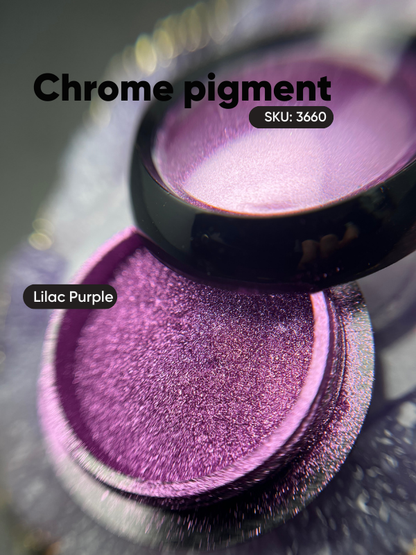 Krom metalik pigment tozu ayna efekti Lilac Purple 28Endi ProfessionalKrom toz çeşitleriKrom metalik pigment tozu ayna efekti Lilac Purple 28