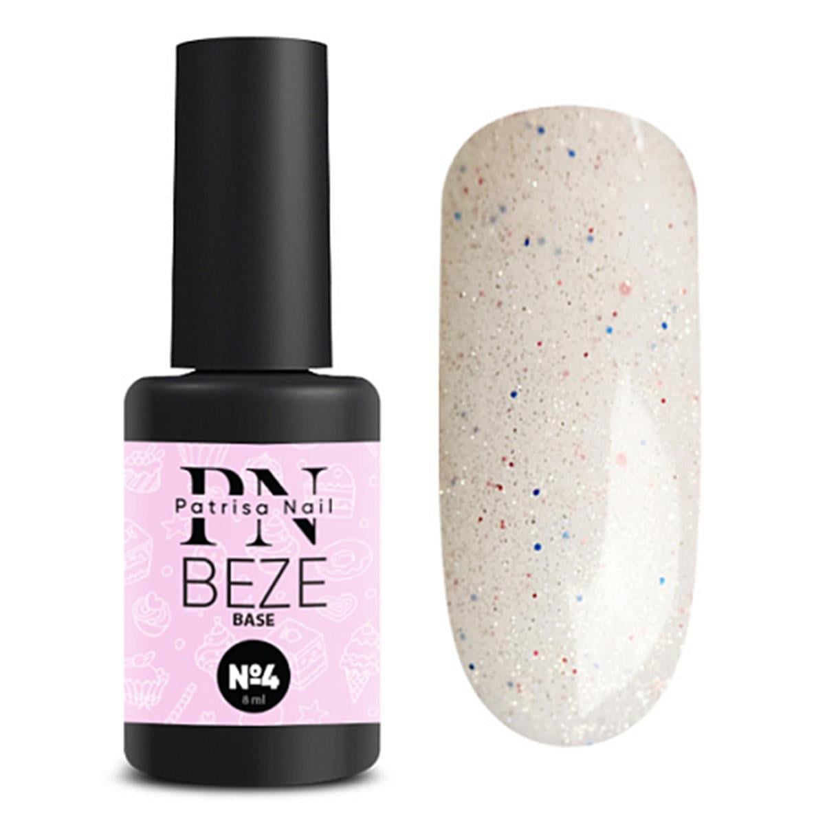Rubber Base BEZE no4 renkli baz 8 mlPatrisa NailBeze BaseRubber Base BEZE no4 renkli baz 8 ml