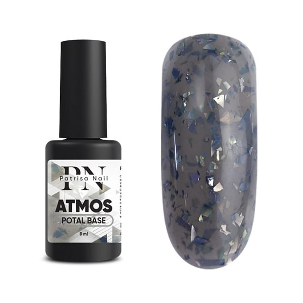 Rubber Base Kamuflaj Potal ATMOS 8ml Renkli bazPatrisa NailPotal BaseRubber Base Kamuflaj Potal ATMOS 8ml Renkli baz
