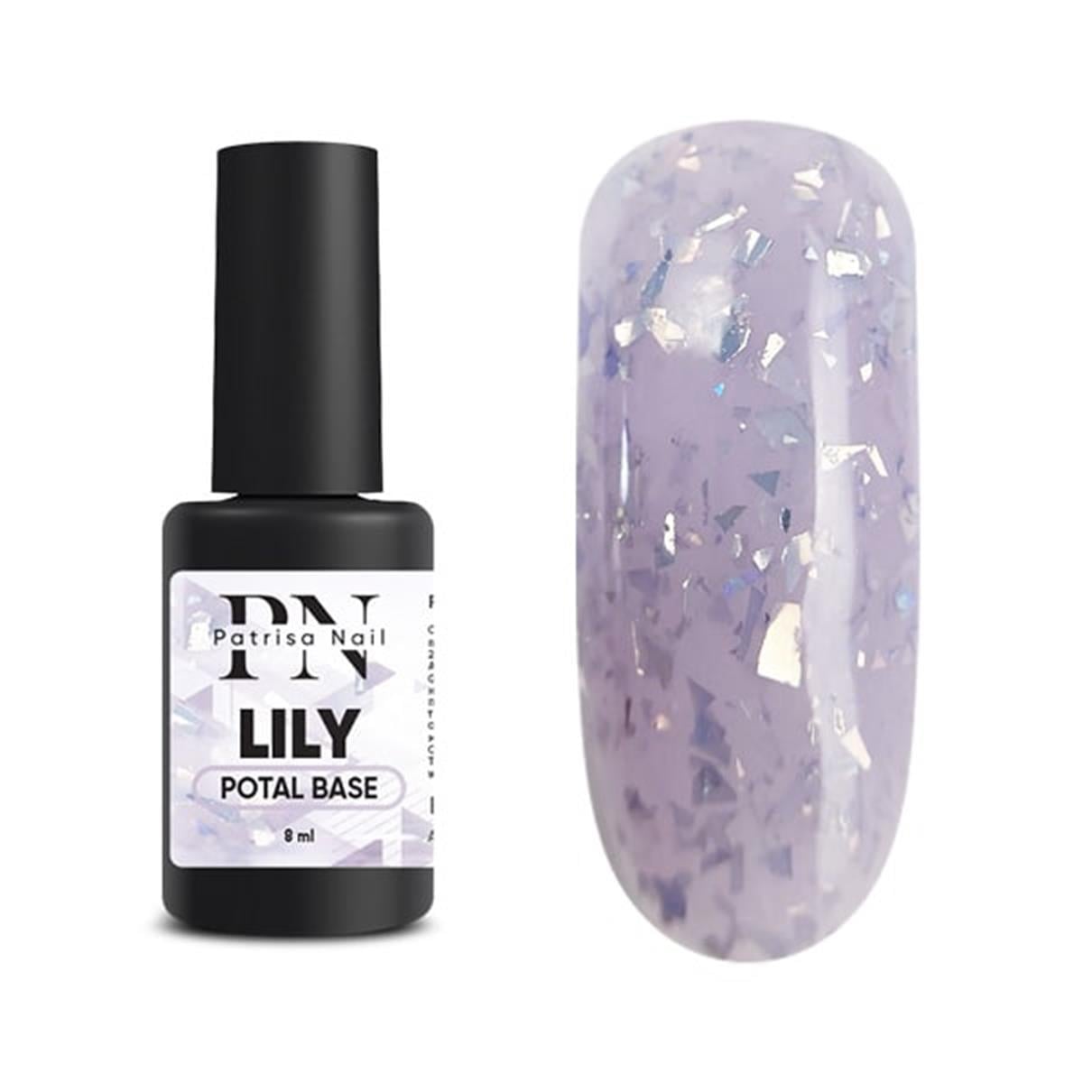 Rubber Base Kamuflaj Potal LILY 8ml Renkli bazPatrisa NailPotal BaseRubber Base Kamuflaj Potal LILY 8ml Renkli baz