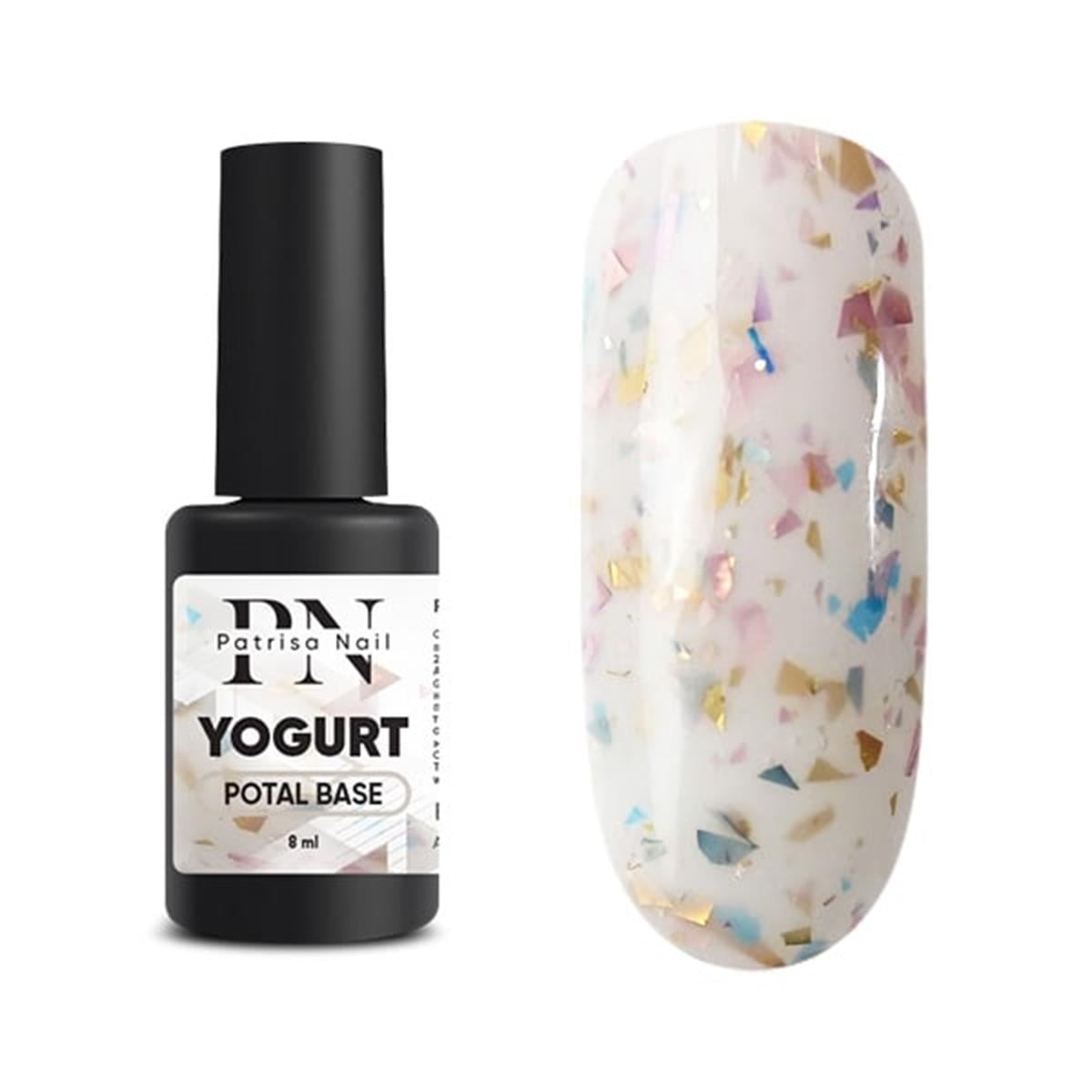Rubber Base Kamuflaj Potal YOGURT 8ml Renkli bazPatrisa NailPotal BaseRubber Base Kamuflaj Potal YOGURT 8ml Renkli baz