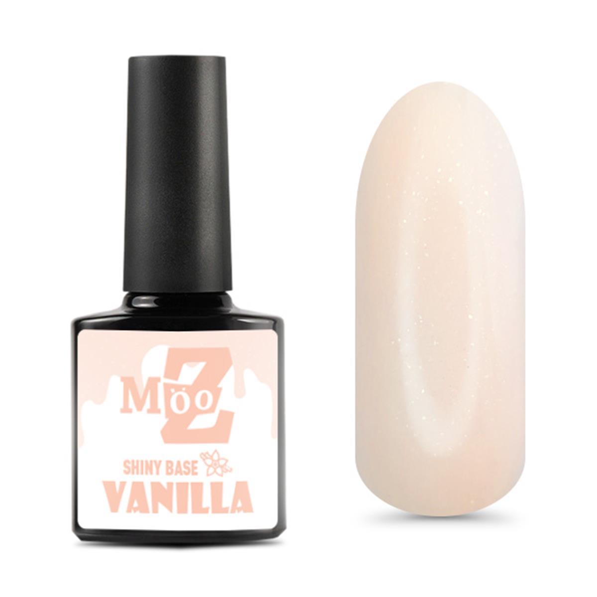 Shiny Renkli ışıltılı Base coat Vanilla 9 mlMOOZColor Base Shiny ışıltılıShiny Renkli ışıltılı Base coat Vanilla 9 ml