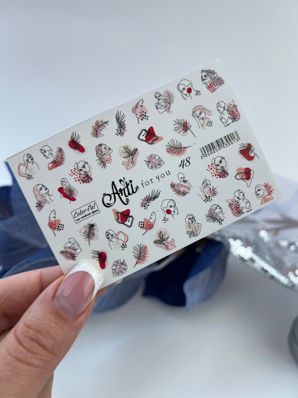 Stiker 48 Tırnak stikerArti For YouStiker çeşitleriStiker 48 Tırnak stiker