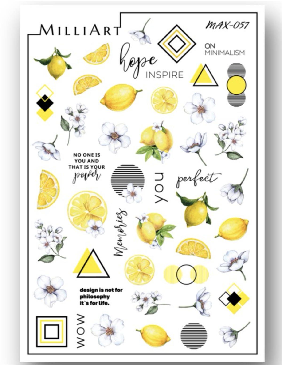 Tırnak stiker MAX serisi 057Endi ProfessionalStiker çeşitleriTırnak stiker MAX serisi 057