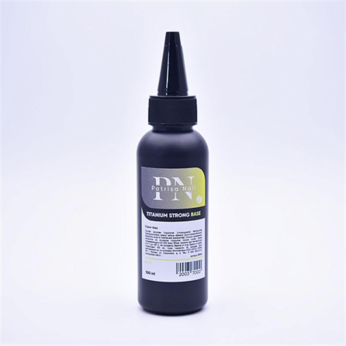 Titanium Strong Base coat baz, 100 ml Salon boyuPatrisa NailBase CoatTitanium Strong Base coat baz, 100 ml Salon boyu