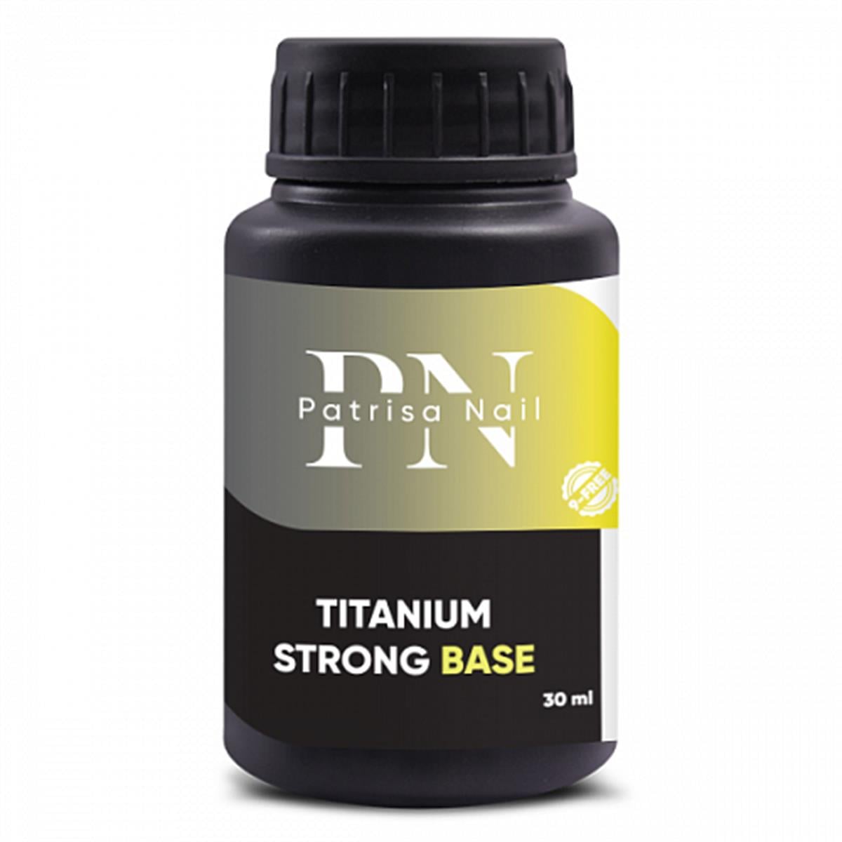 Titanium Strong Base coat baz, 30 ml Salon boyuPatrisa NailBase CoatTitanium Strong Base coat baz, 30 ml Salon boyu