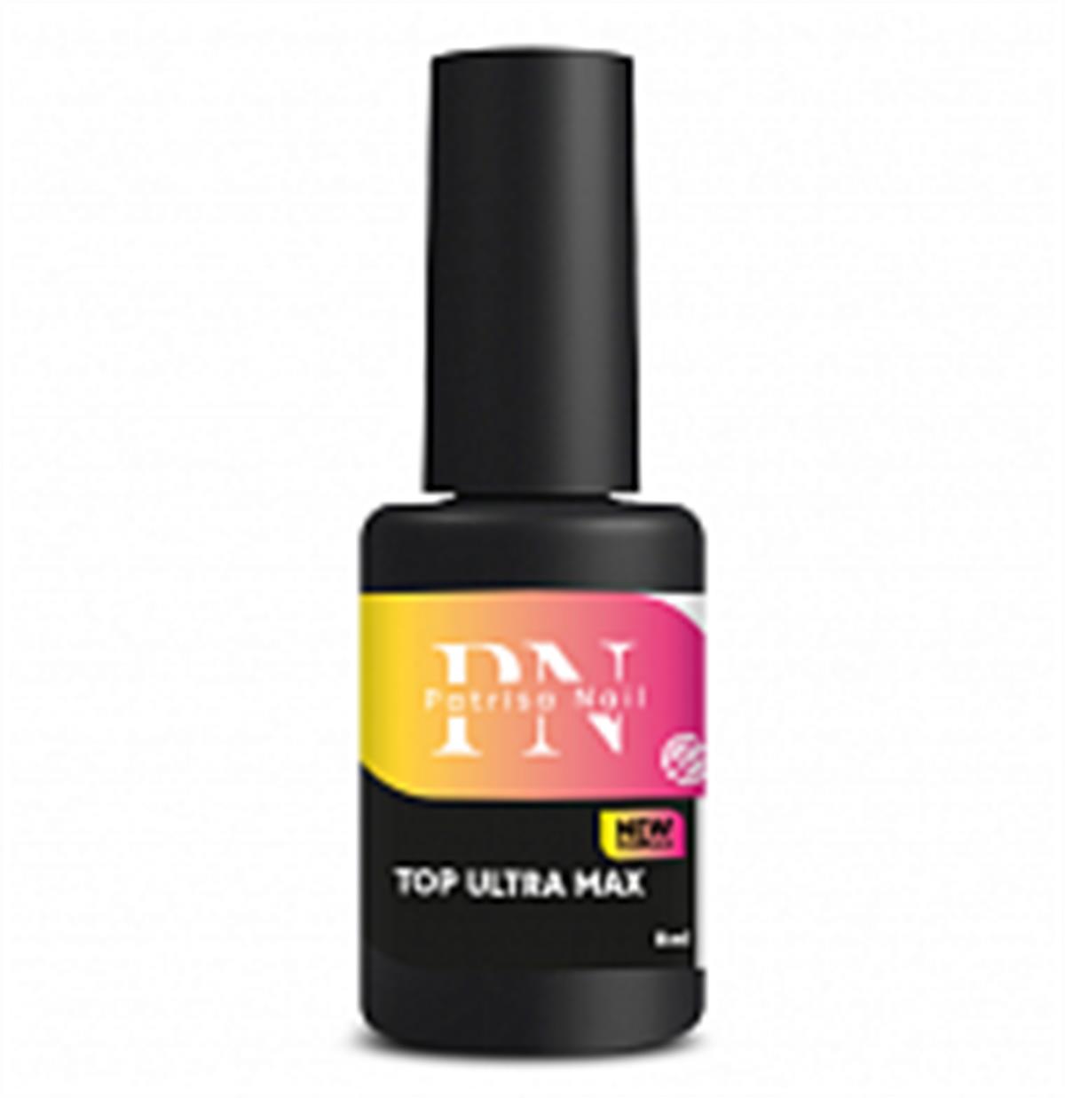 Top coat Ultra MAX UV filtreli 8 ml No wipePatrisa NailTop CoatTop coat Ultra MAX UV filtreli 8 ml No wipe