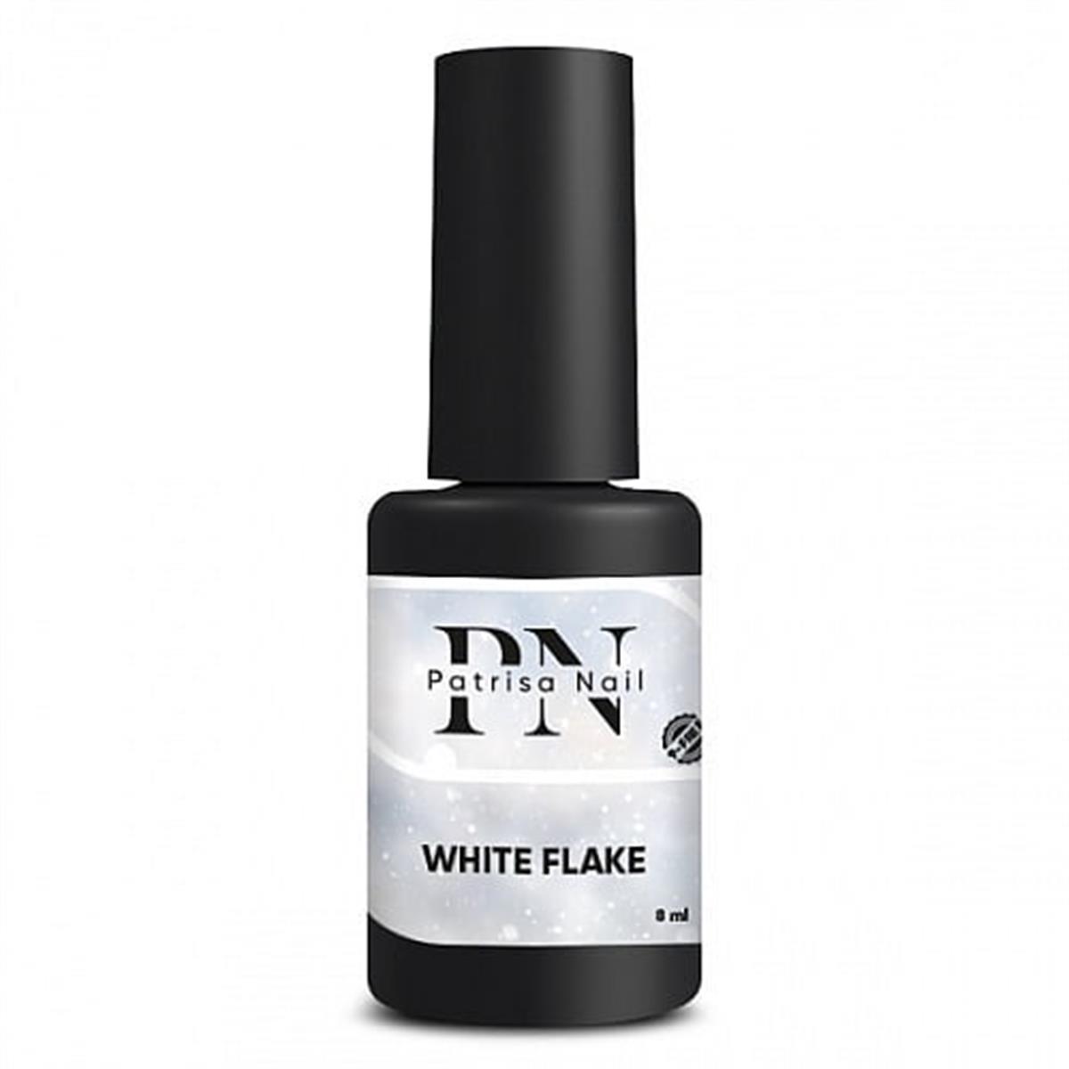 White Flake Top - 8 ml Glossy Top CoatPatrisa NailColor Top CoatWhite Flake Top - 8 ml Glossy Top Coat