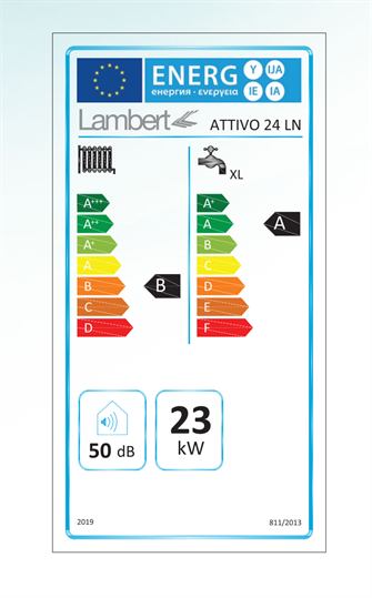Baymak / Lambert Attivo 24 kW Yoğuşmalı Kombi