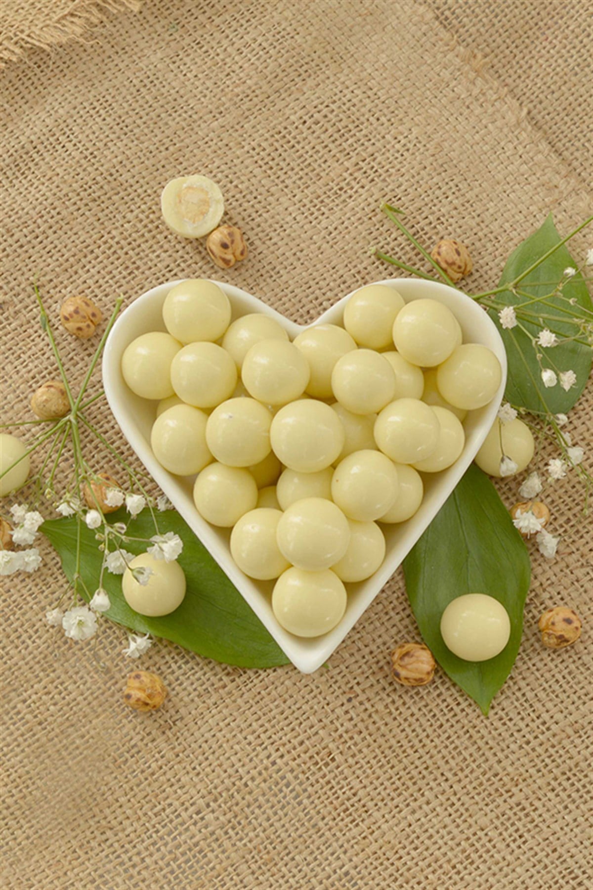 Fildişi Çikolatalı Leblebi (500g)