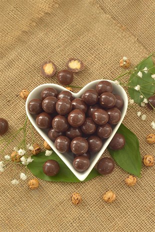 Sütlü Çikolatalı Leblebi Draje (500g)