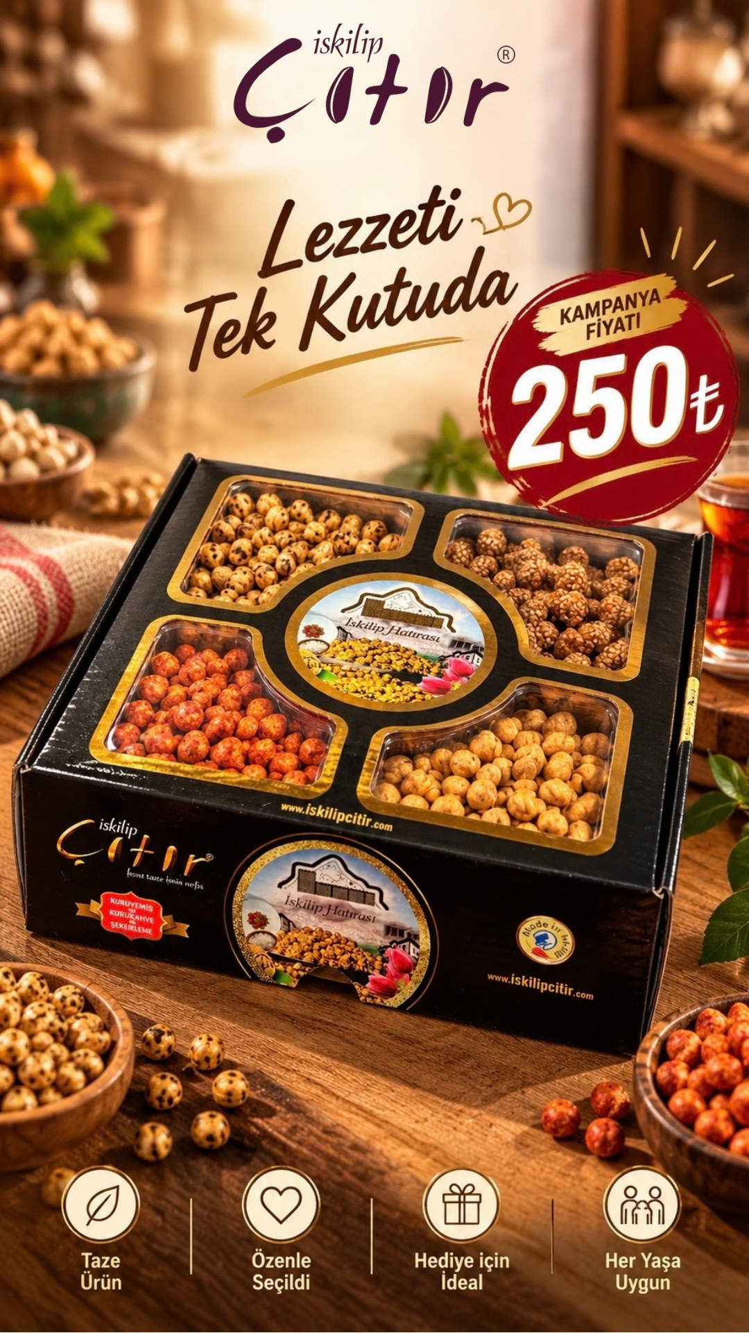 ELİT 5 GÖZ HEDİYELİK KUTU