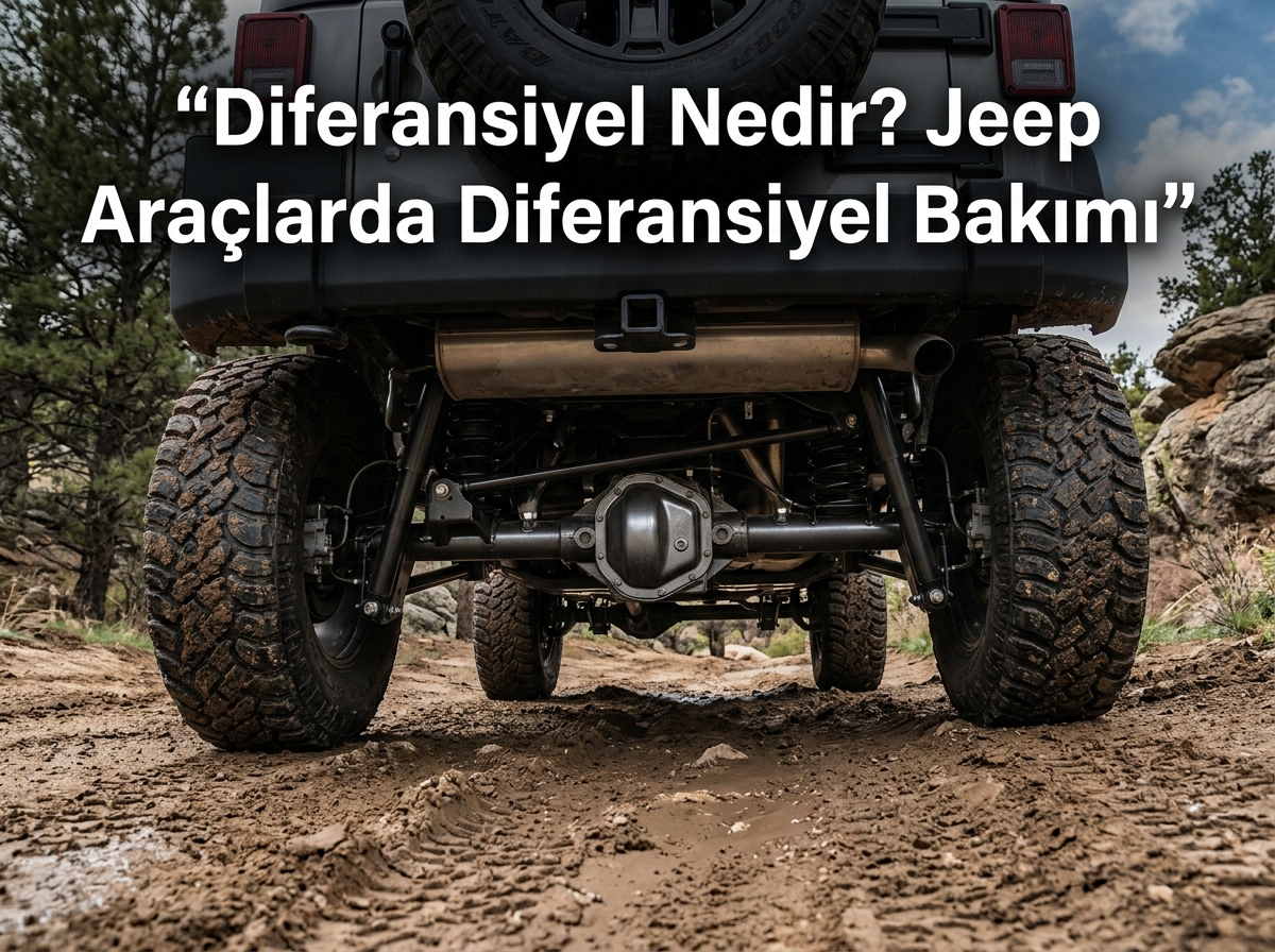 Diferansiyel Nedir? Jeep Araçlarda Diferansiyel Bakımı