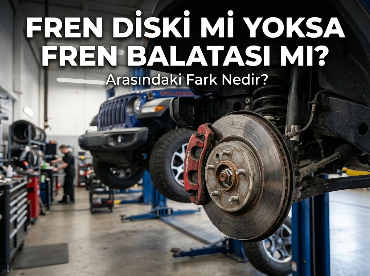 Fren Diski mi Fren Balatası mı? Aradaki Fark Nedir?