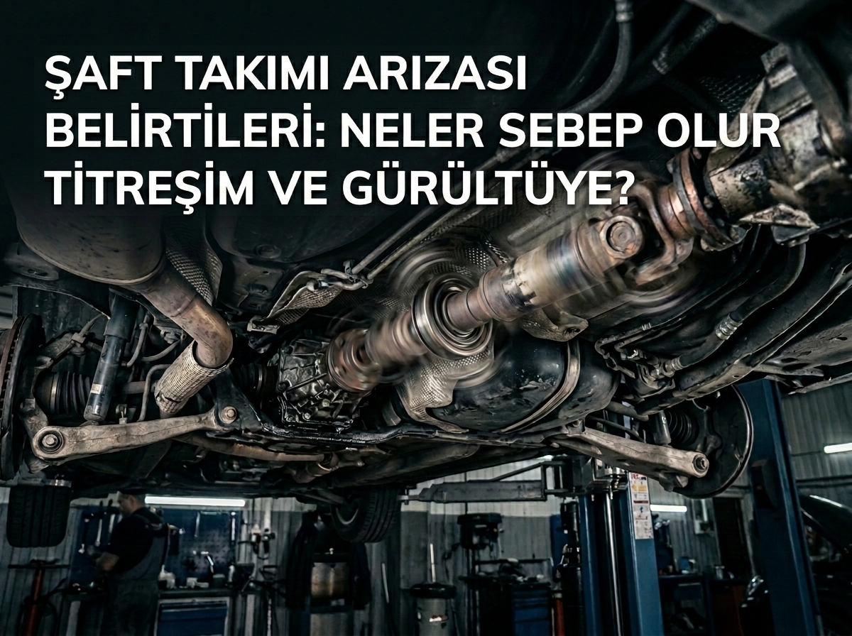 Şaft Aksamı Arızası Belirtileri: Titreşim ve Ses