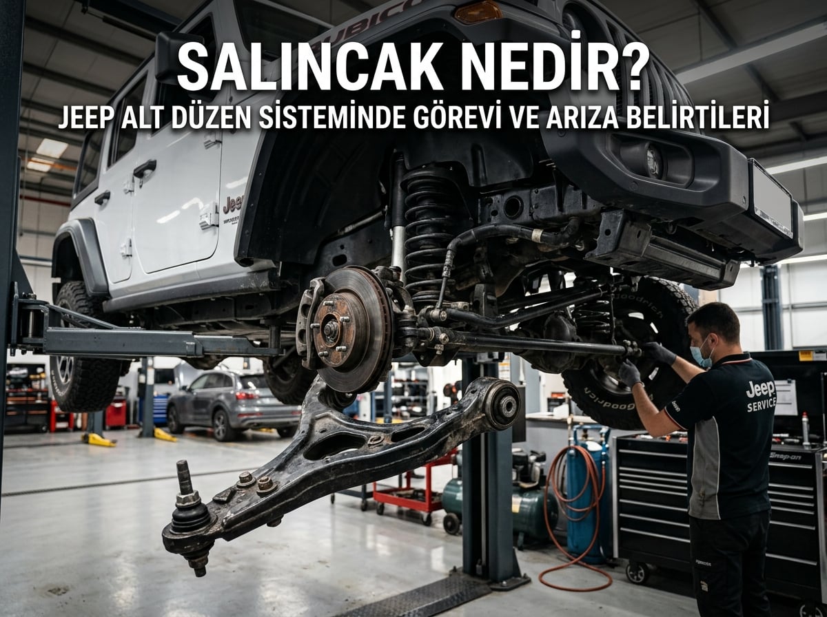 Salıncak Nedir? Jeep Alt Düzen Sisteminde Görevi ve Arıza Belirtileri