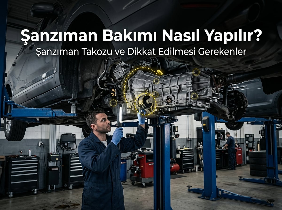 Şanzıman Bakımı Nasıl Yapılır? Şanzıman Takozu ve Dikkat Edilmesi Gerekenler