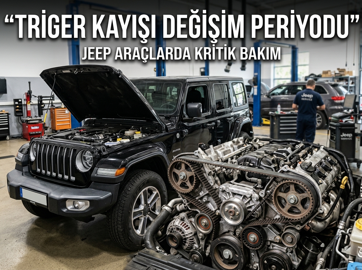 Triger/Kayış Değişim Periyodu: Jeep Araçlarda Kritik Bakım