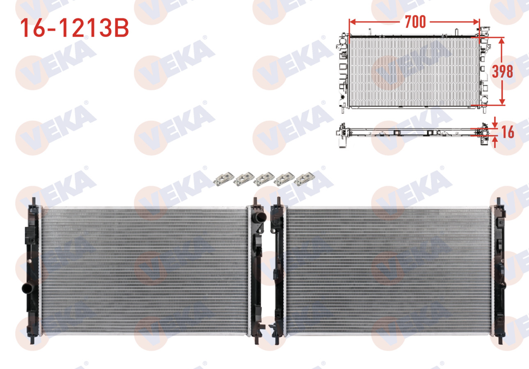COMPASS PATRİOT 2.0 2.4 MOTOR SU RADYATÖRÜ