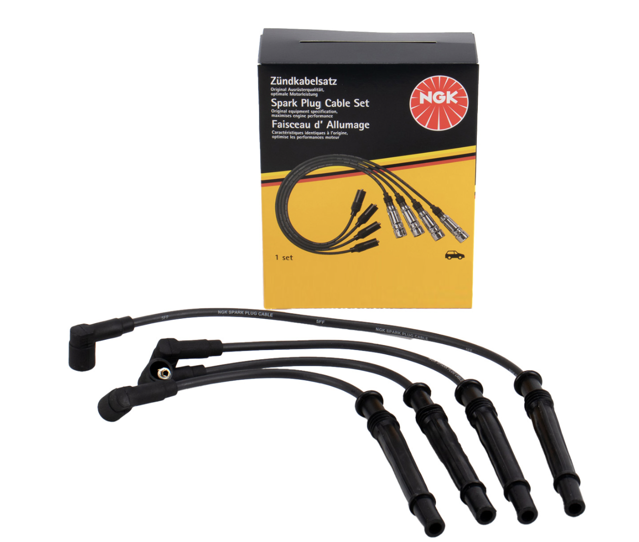 NGK 4058 - KJ DODGE NOEN PT CRUİSER 2.4 BUJİ KABLO SETİ