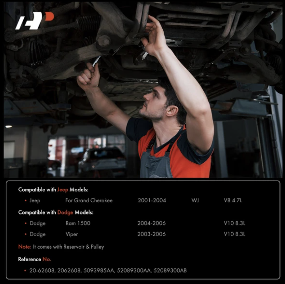 WJ 4.7 01-04 DİREKSİYON POMPASI KASNAKSIZ