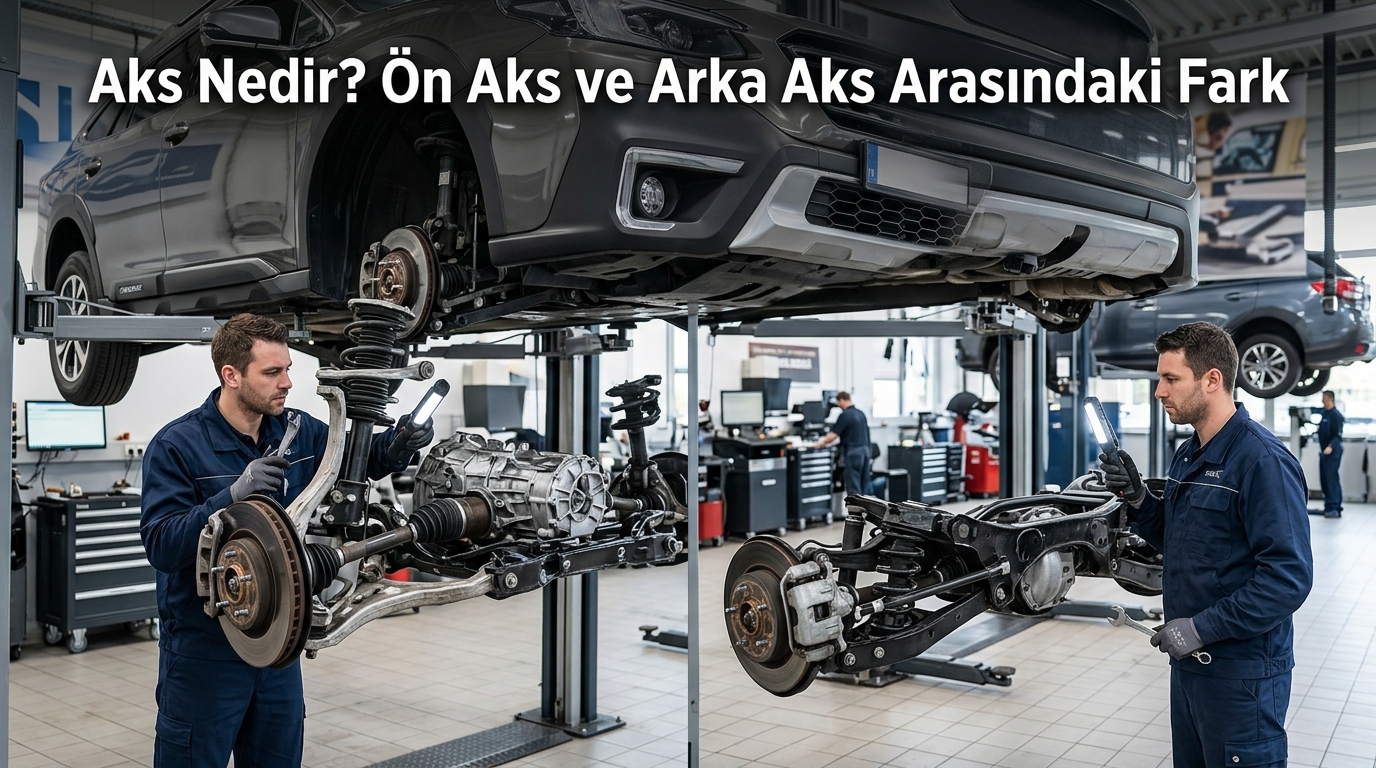 Aks Nedir? Ön Aks Ve Arka Aks Arasındaki Fark