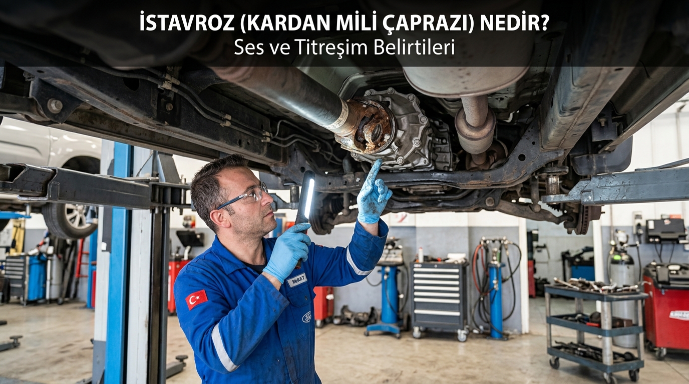 İstavroz (Kardan Mili Çaprazı) Nedir? Ses ve Titreşim Belirtileri