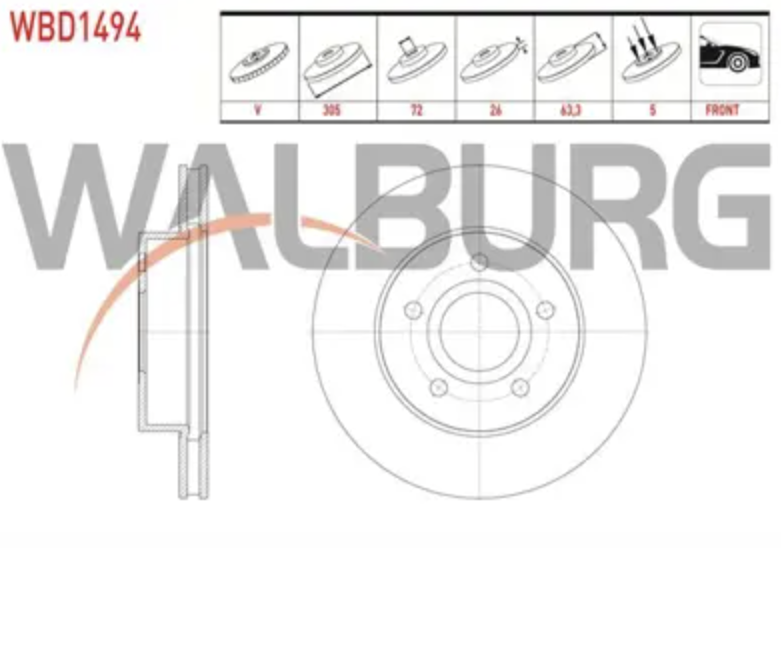 WJ ÖN DİSK WALBURG