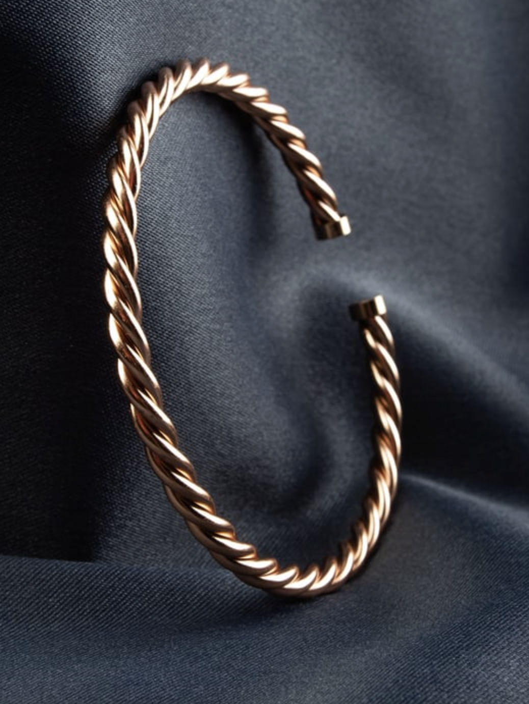 SPİRAL KADIN ERKEK BAKIR BİLEKLİK