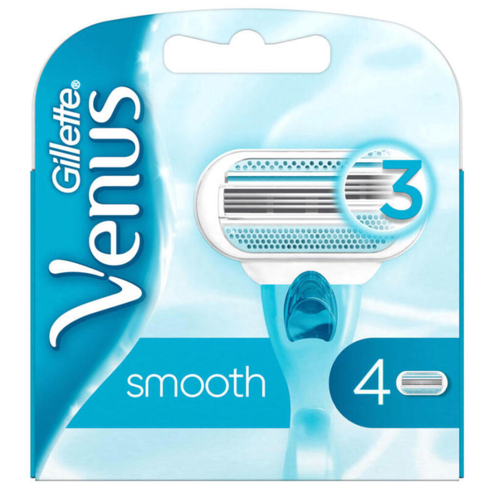 Gillette Venus Smooth Kadın Tıraş Bıcağı Yedek 4Lü