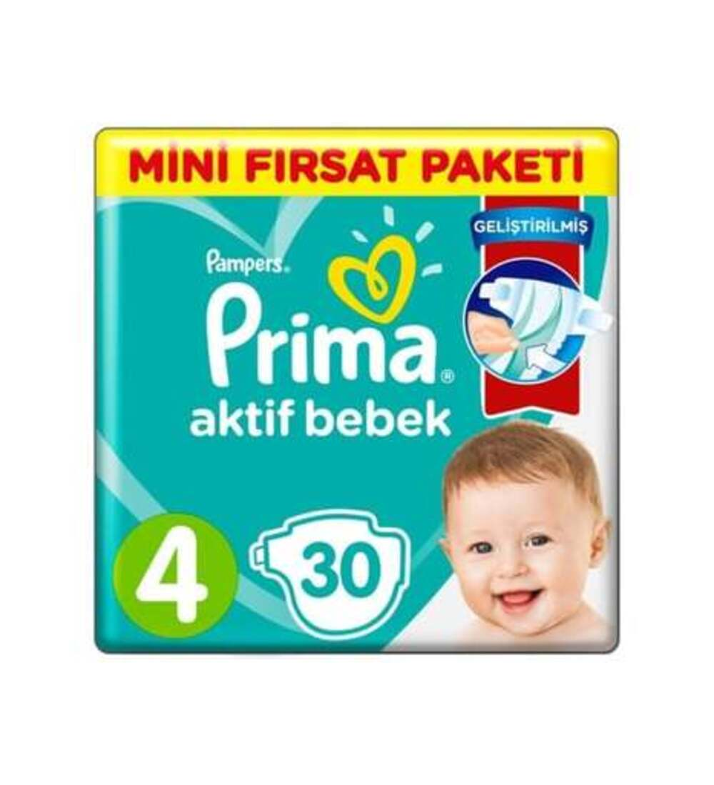 Prima Aktif Bebek Mini Fırsat Paketi No:4 30Lu