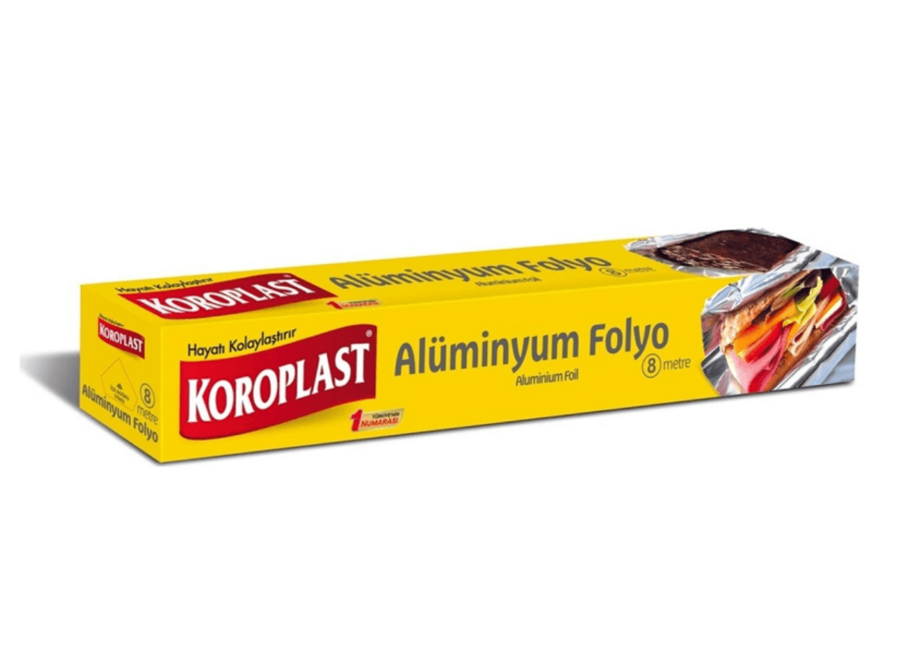 Koroplast Alüminyum Folyo 8 Metre