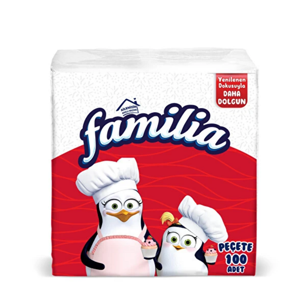 Familia Peçete 100lü