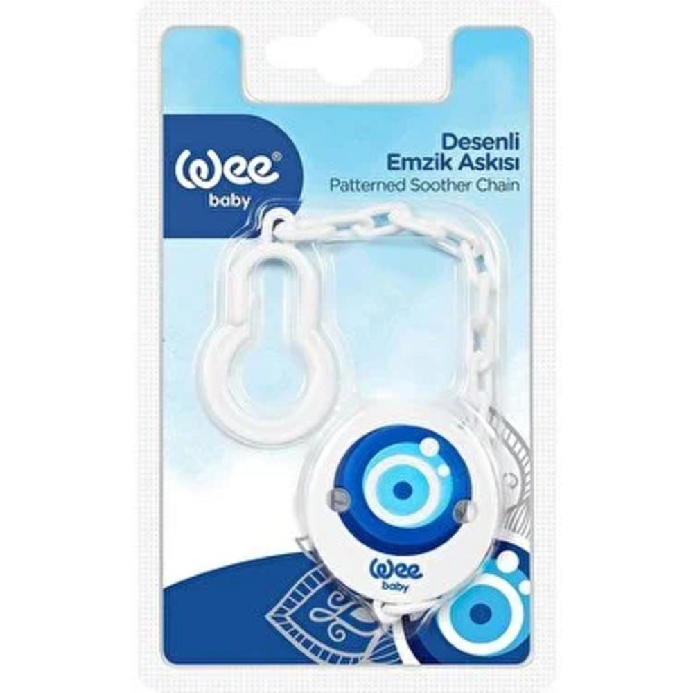 Wee Baby Emzik Askısı Nazar Boncuğu Desenli 270