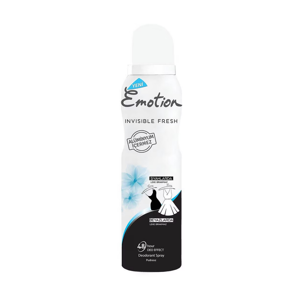 Emotion Black and White Clean Kadın Deodorant 150 Ml