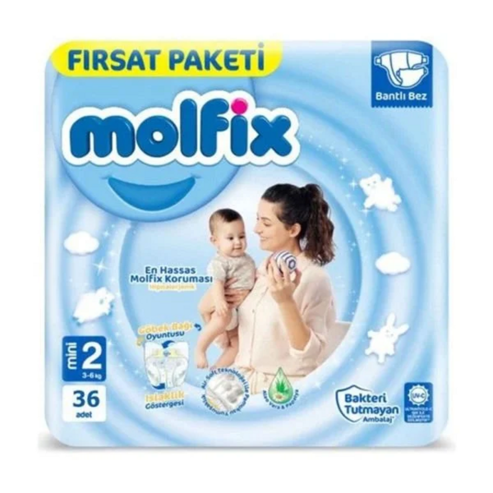 Molfix 3D No:2 Mini Jumbo 36Lı