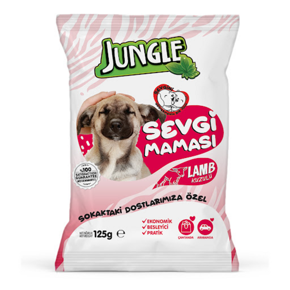 Jungle Sevgi Köpek Maması 125 G