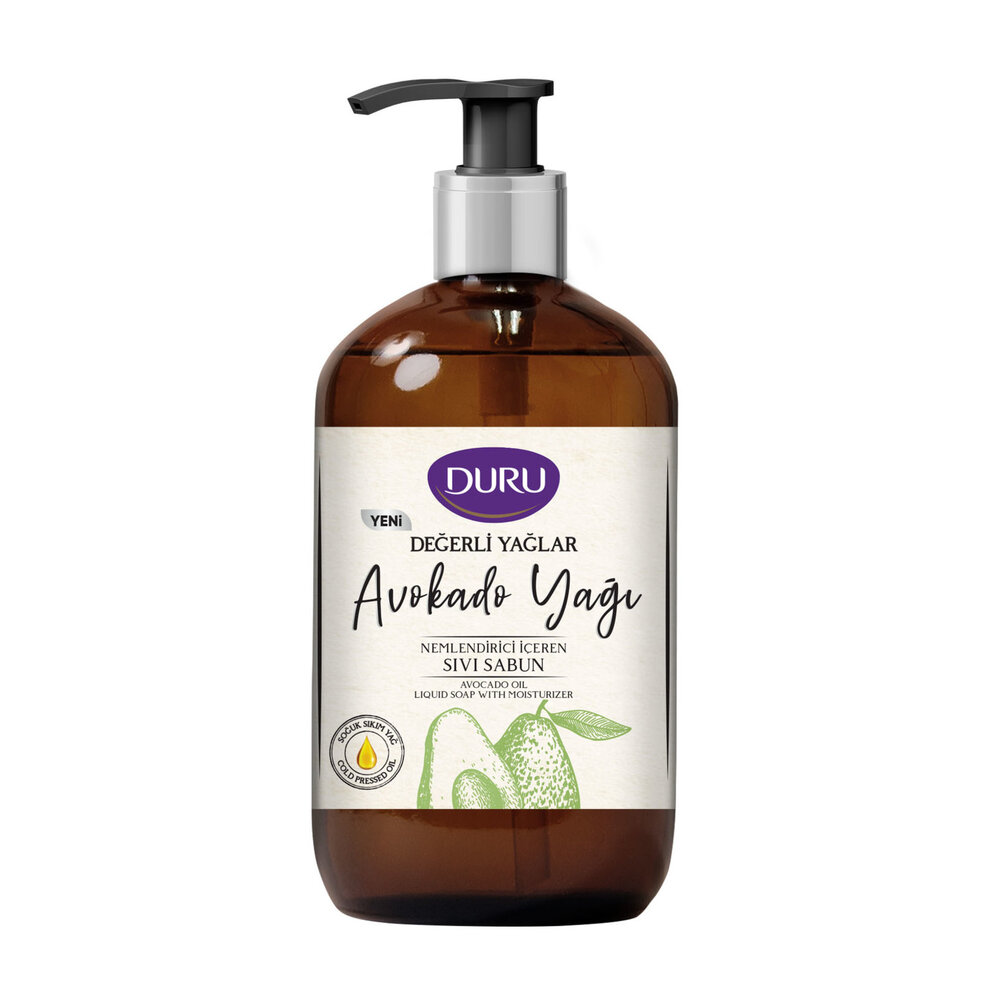 Duru Sıvı Sabun Değerli Yağlar Avokado 500 Ml 