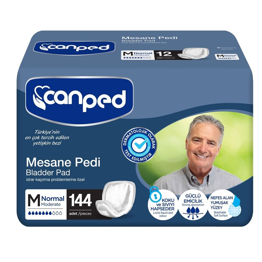 Canped Erkek Mesane Pedi 12li Normal