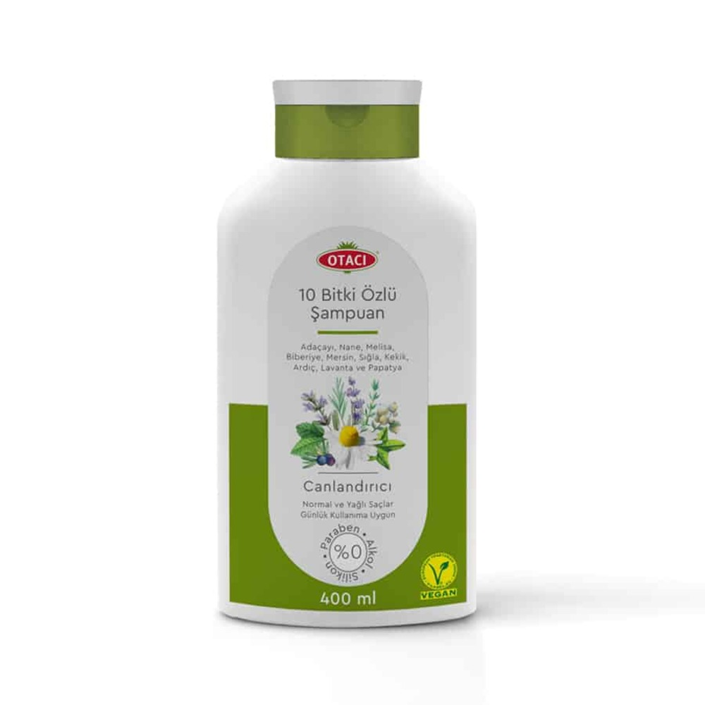 Otacı Şampuan 10 Bitki Özlü 400 Ml	