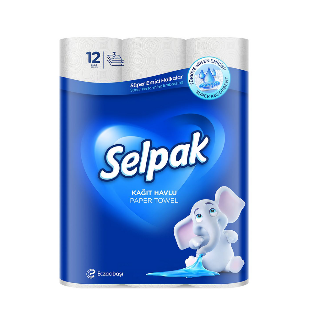 Selpak Kağıt Havlu 12Li