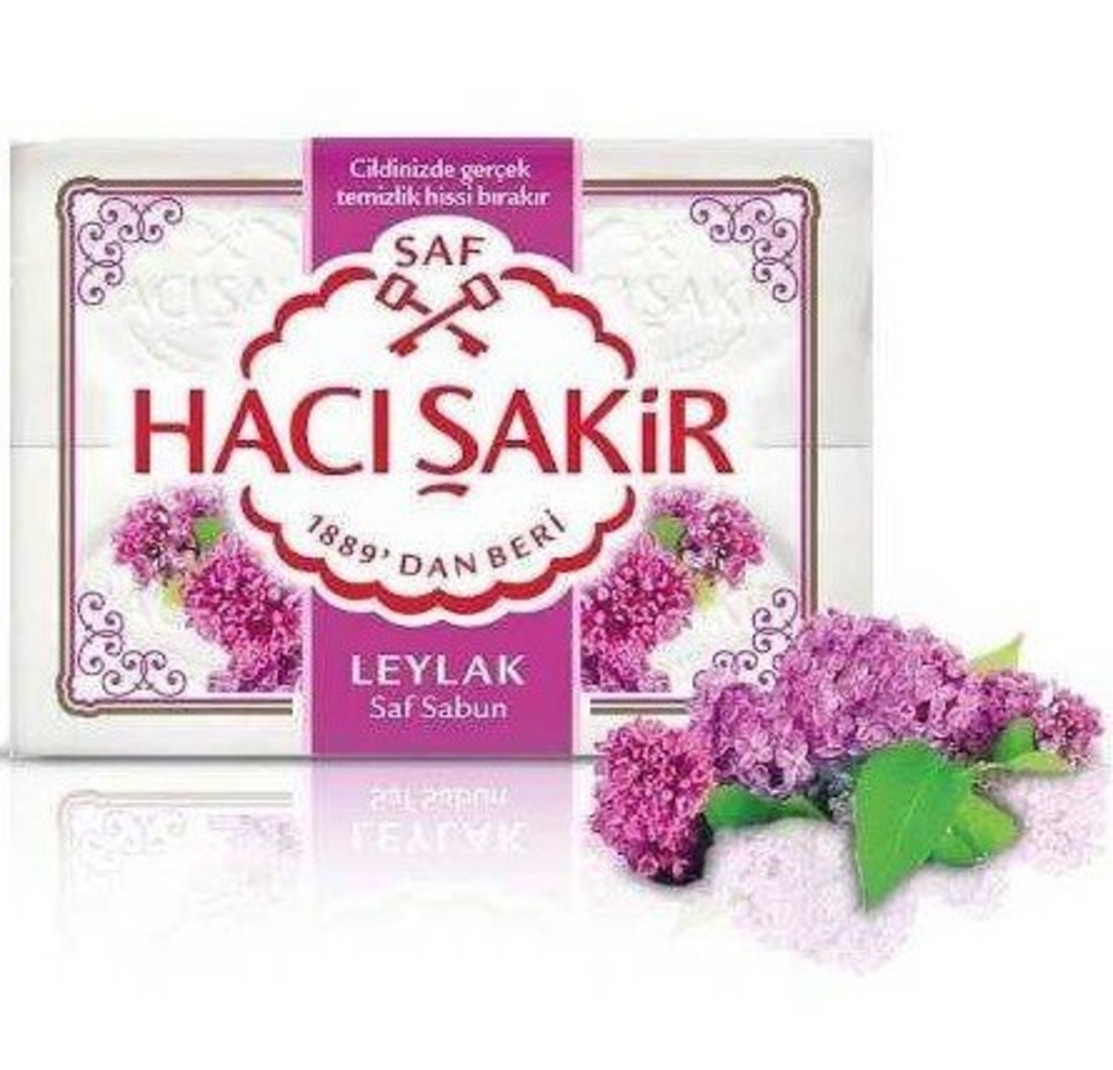 Hacı Şakir Banyo Sabunu Leylak 4lü 600 Gr
