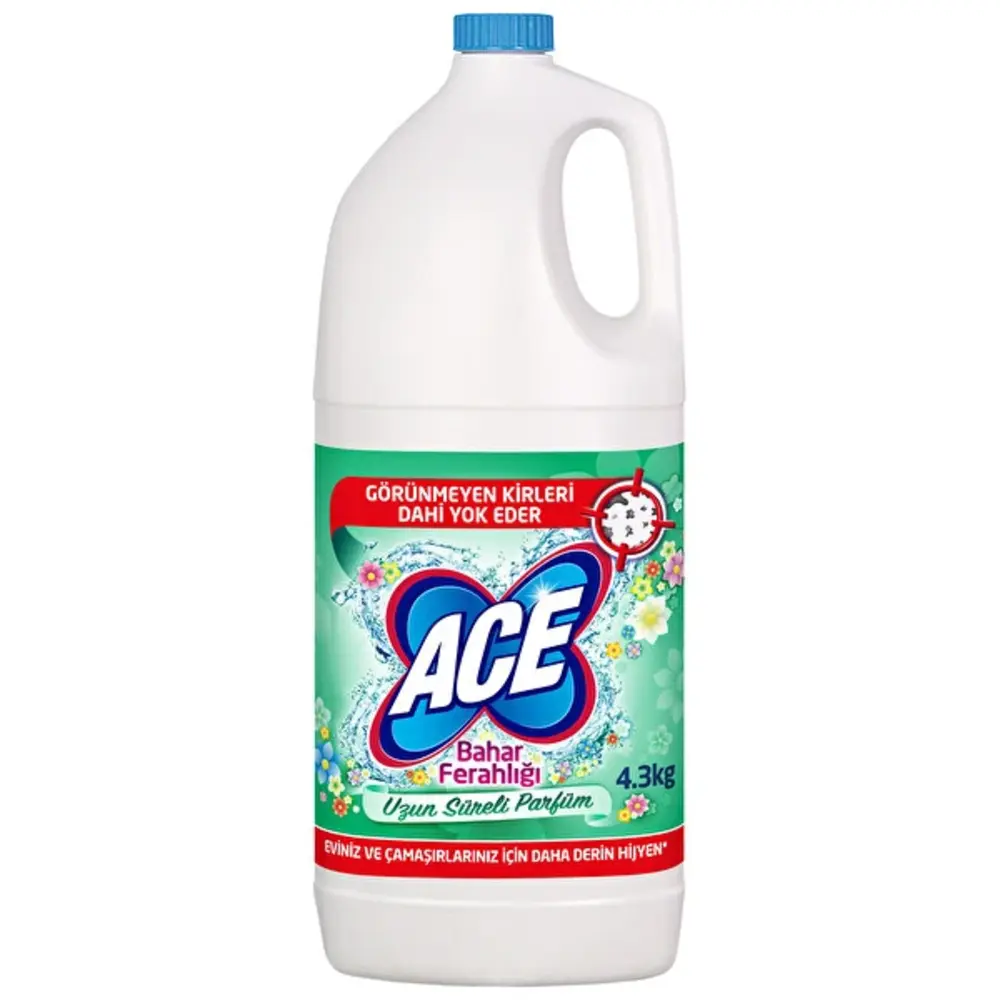 Ace Çamaşır Suyu Bahar Ferahlığı 4.3 Kg